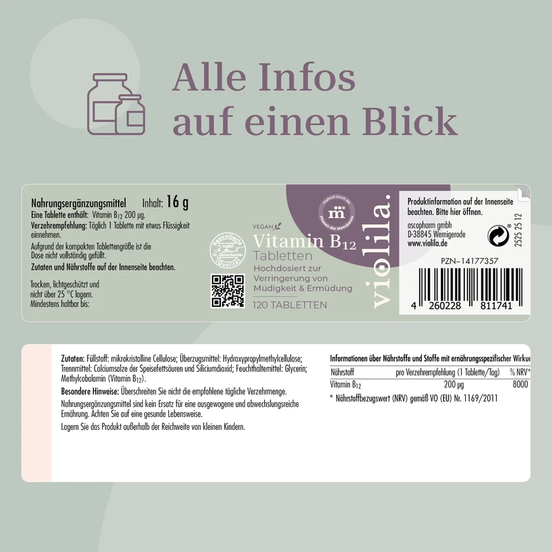violila Vitamin B12 Tabletten