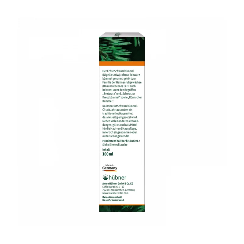 Hübner Schwarzkümmel-Öl (100 ml)