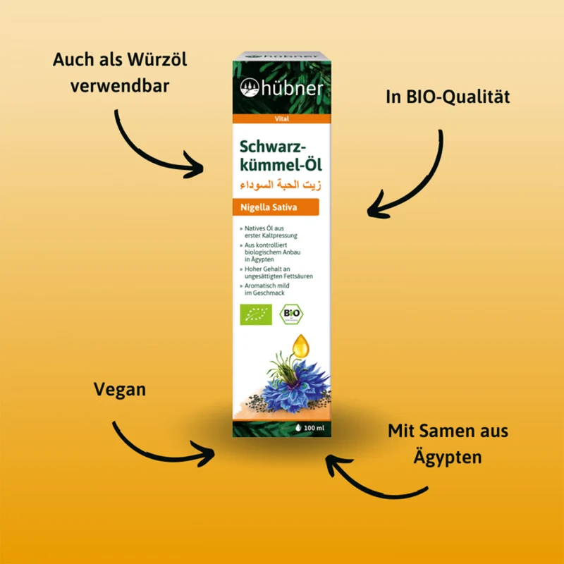 Hübner Schwarzkümmel-Öl (100 ml)