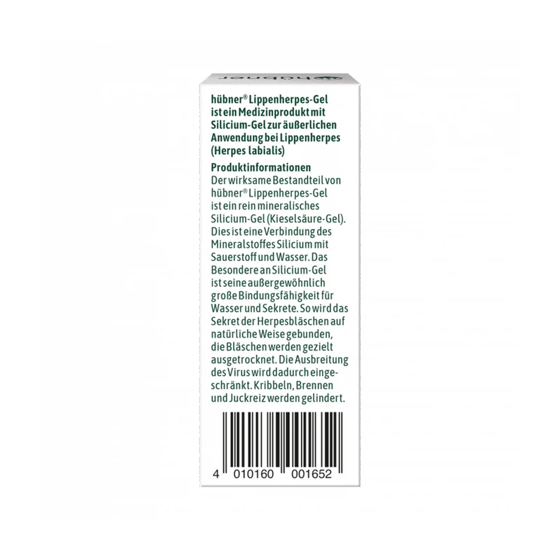 Hübner Lippenherpes-Gel (2 g)