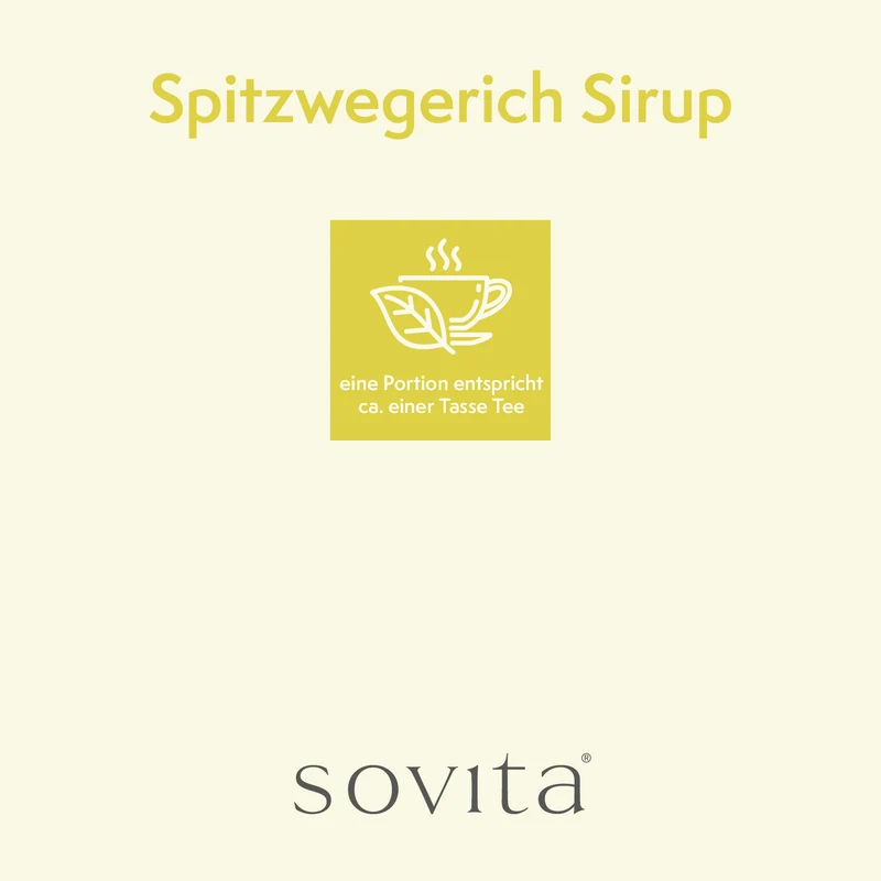 sovita Spitzwegerich Sirup