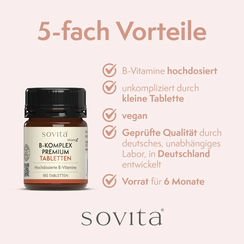 sovita Vitamin B-Komplex Premium Tabletten