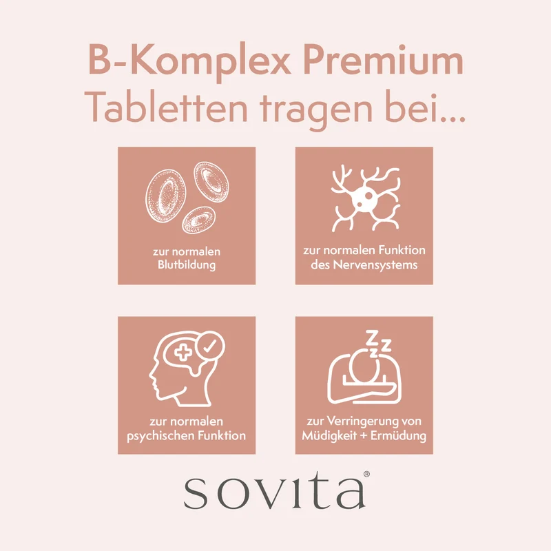 sovita Vitamin B-Komplex Premium Tabletten