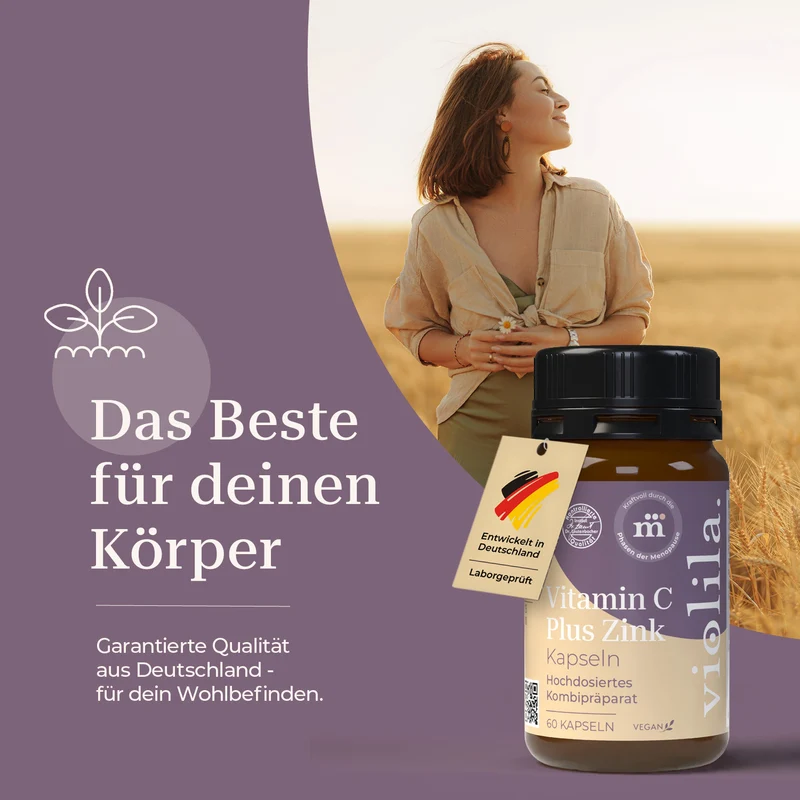 violila Vitamin C Plus Zink Kapseln