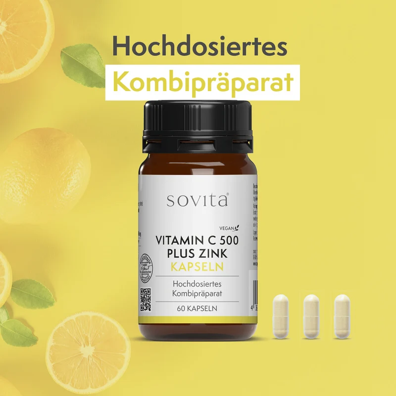 sovita Vitamin C 500 Plus Zink Kapseln
