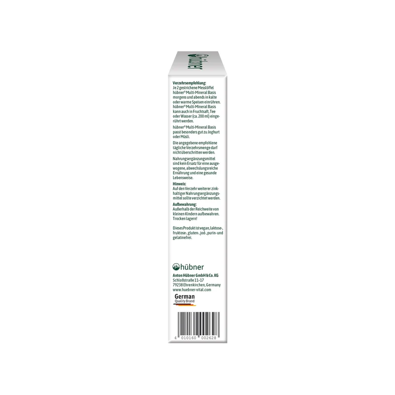 Hübner Multi-Mineral Basis (200 g)