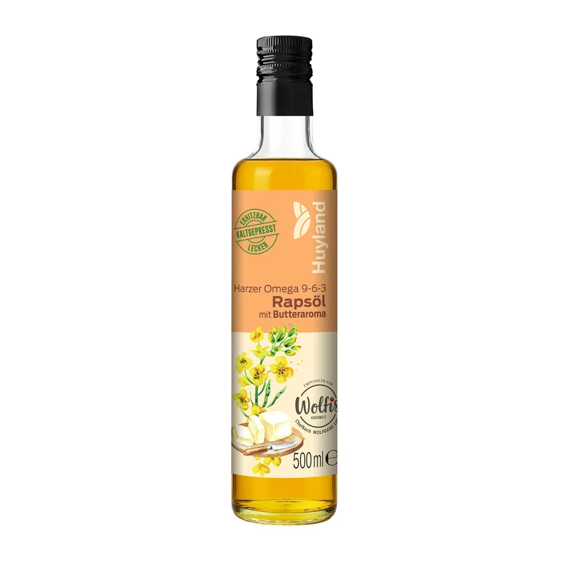Huyland Harzer Rapsöl mit Butteraroma