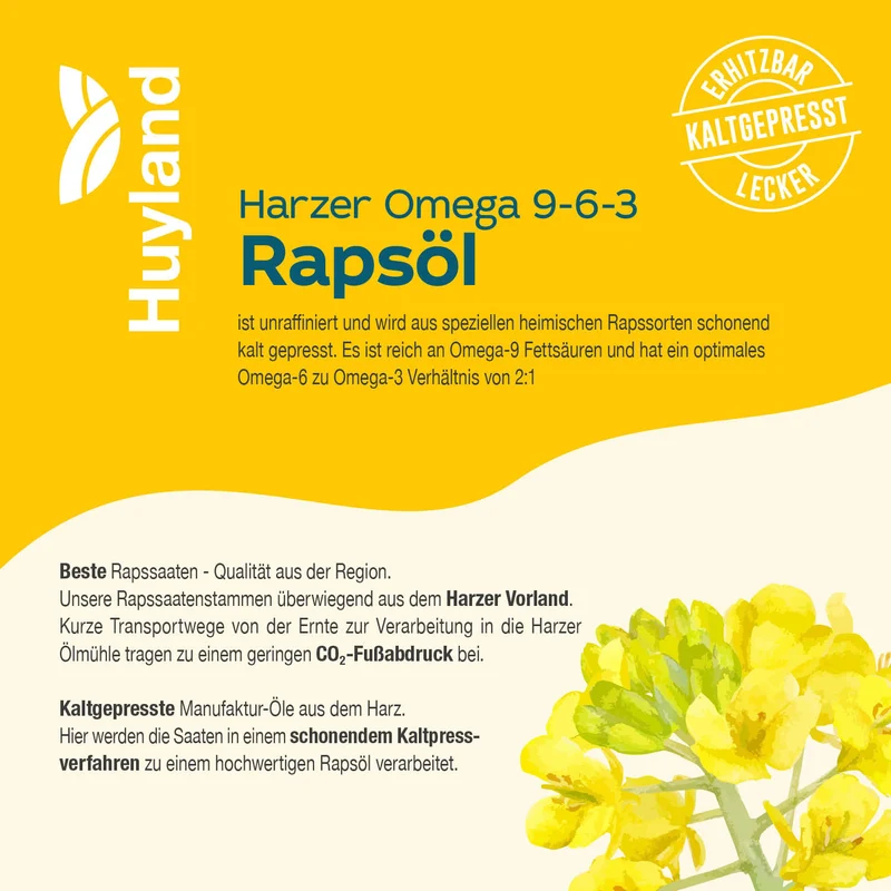 Huyland Harzer Rapsöl