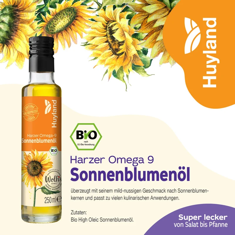 Huyland Harzer Bio Sonnenblumenöl