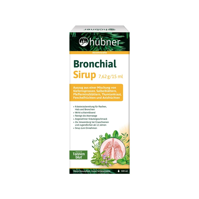 Hübner Bronchial Sirup (500 ml)