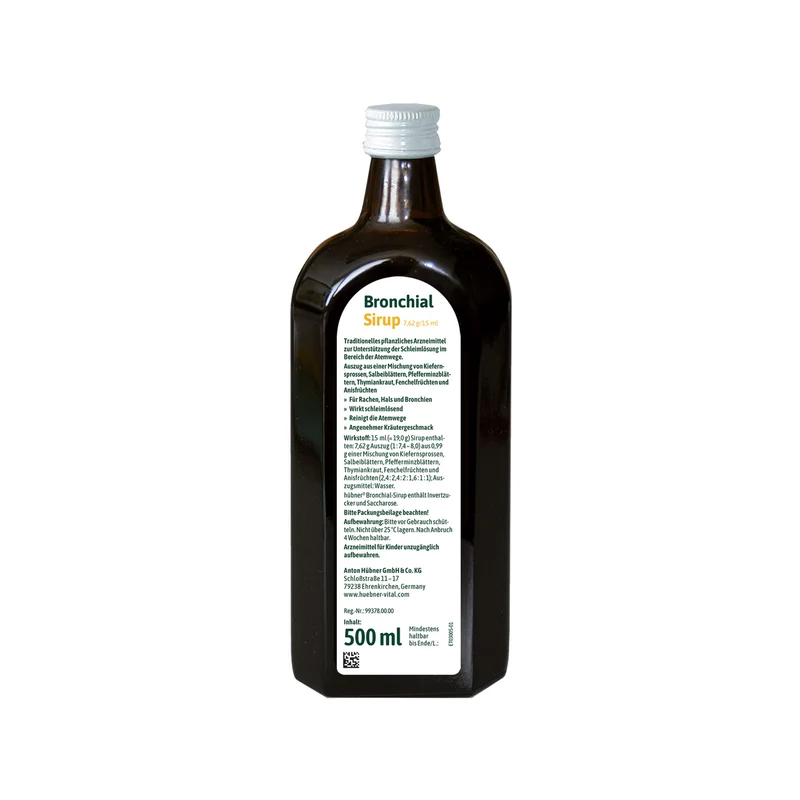 Hübner Bronchial Sirup (500 ml)