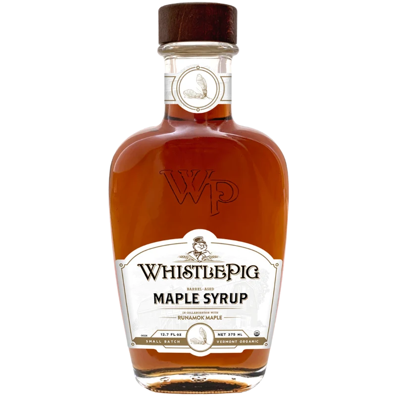Whistlepig Rye Whiskey Barrel-Aged Organic Maple Syrup