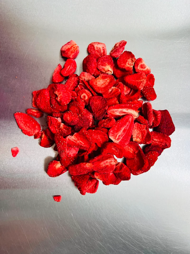 B-Ware Gefriergetrocknete Erdbeeren (Bruchstücke) 200g