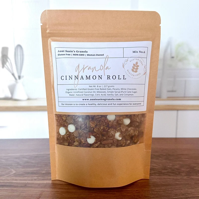 Cinnamon Roll Granola
