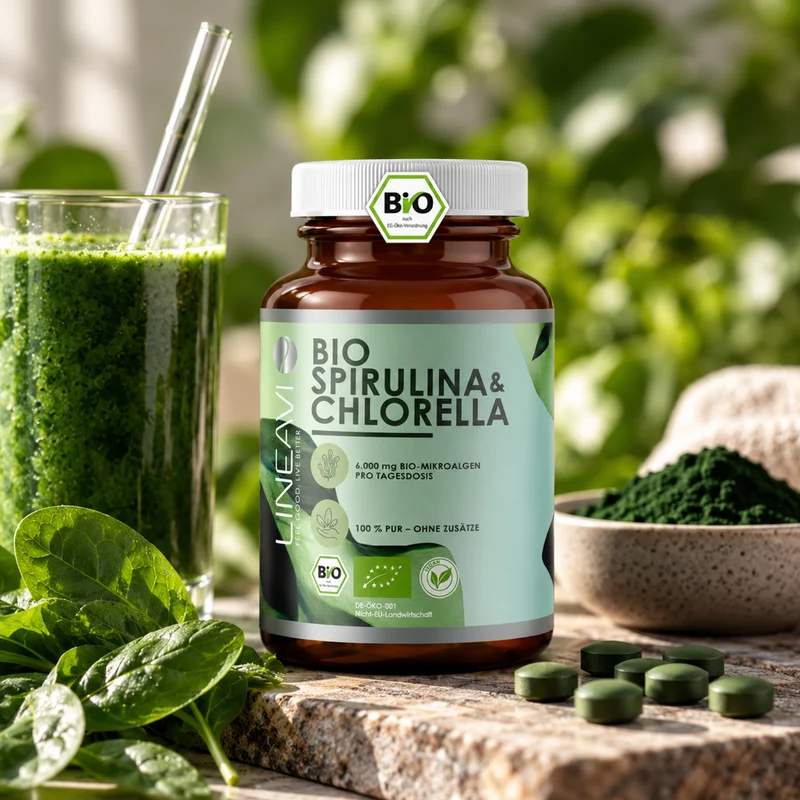 Bio Spirulina & Chlorella (400 Tabletten)