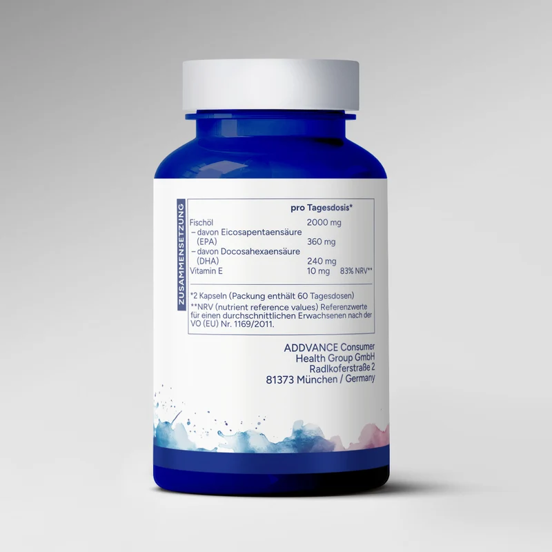 Omega-3-Fischöl (120 Kapseln)