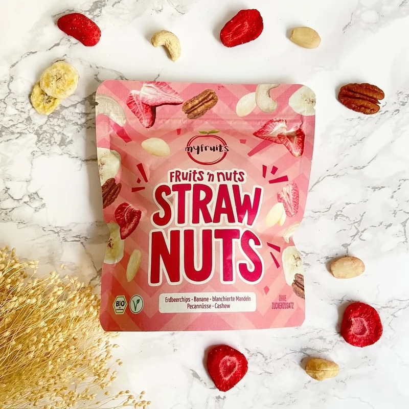 Bio Fruits ‘n Nuts StrawNuts