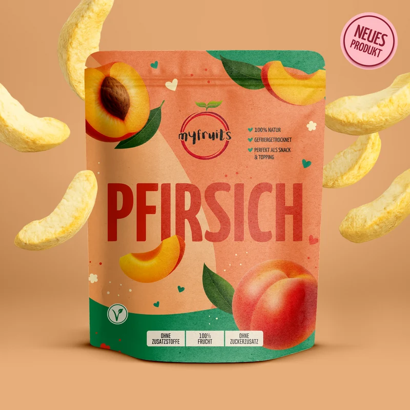 Gefriergetrocknete Pfirsich - Limited Edition