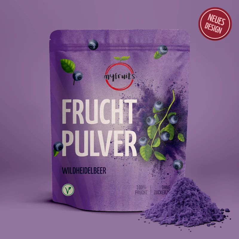 Wildheidelbeer Fruchtpulver