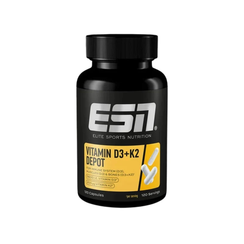 ESN Vitamin D3+K2 Depot (120 Kapseln)