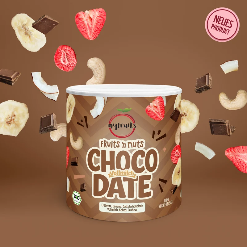 Bio Fruits ‘n Nuts Choco Date Vollmilch
