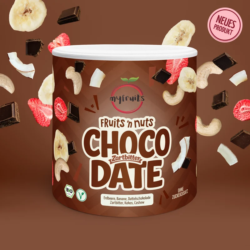 Bio Fruits ‘n Nuts Choco Date Zartbitter