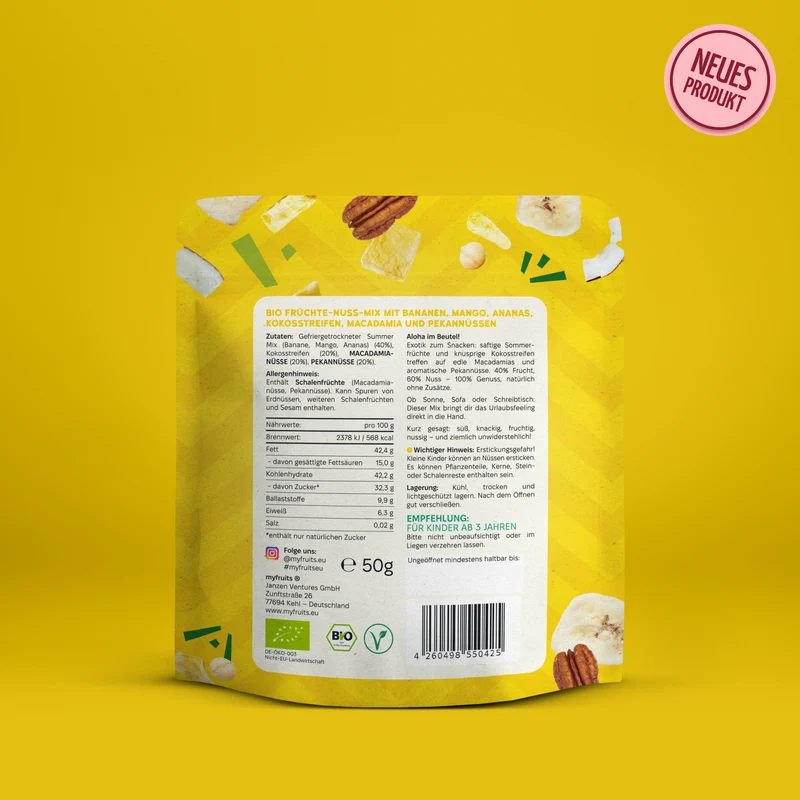 Bio Fruits ‘n Nuts TropiNuts
