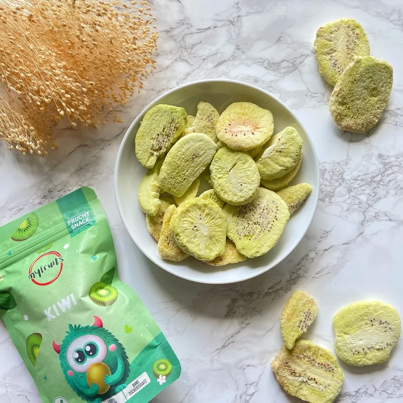 Gefriergetrocknete Kiwi