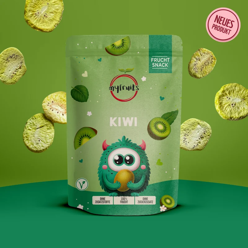 Gefriergetrocknete Kiwi