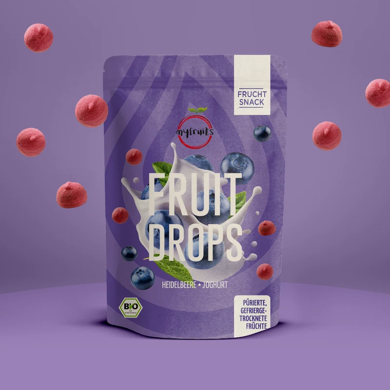 Bio Fruit Drops - Heidelbeer Joghurt