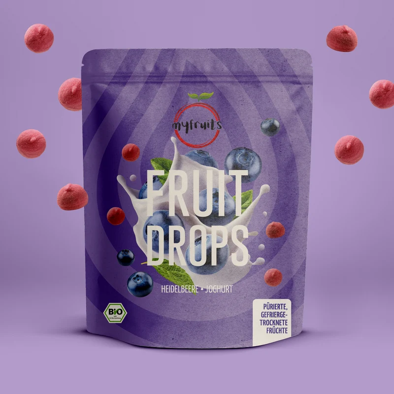 Bio Fruit Drops - Heidelbeer Joghurt