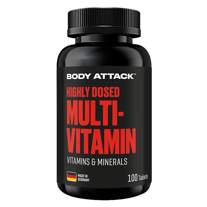 Body Attack Multi Vitamin (100 Tabletten)