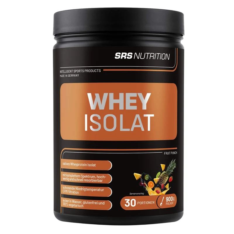 SRS Nutrition Whey Isolat (900g) Fruit Punch