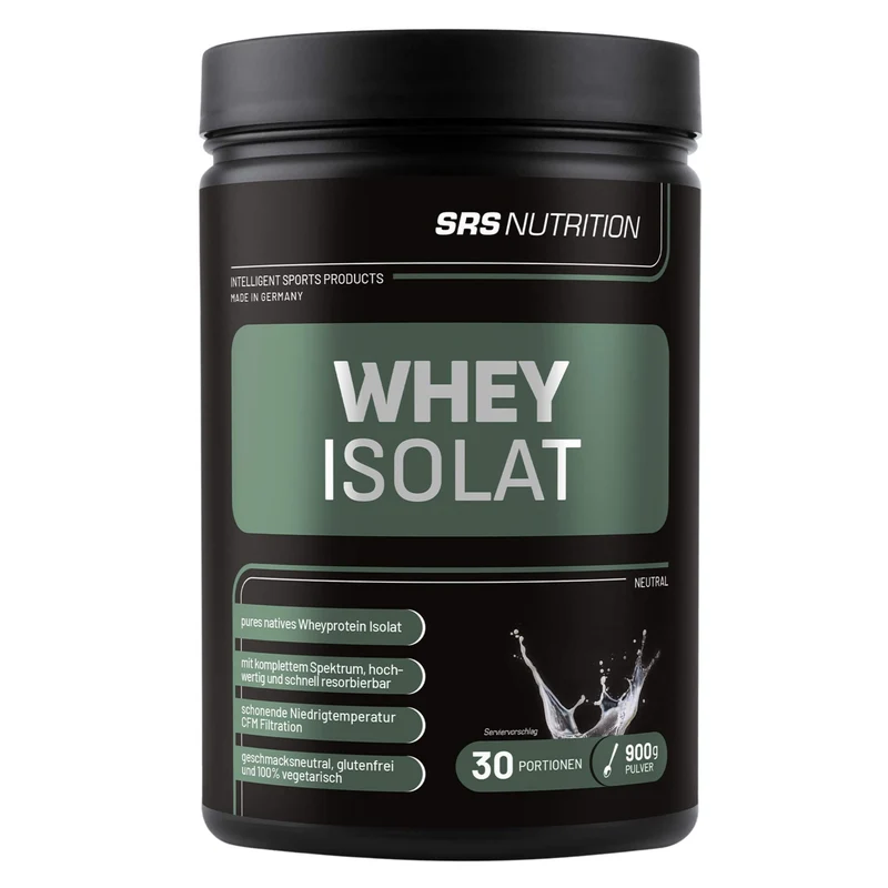 SRS Nutrition Whey Isolat Pur (900g) Neutral