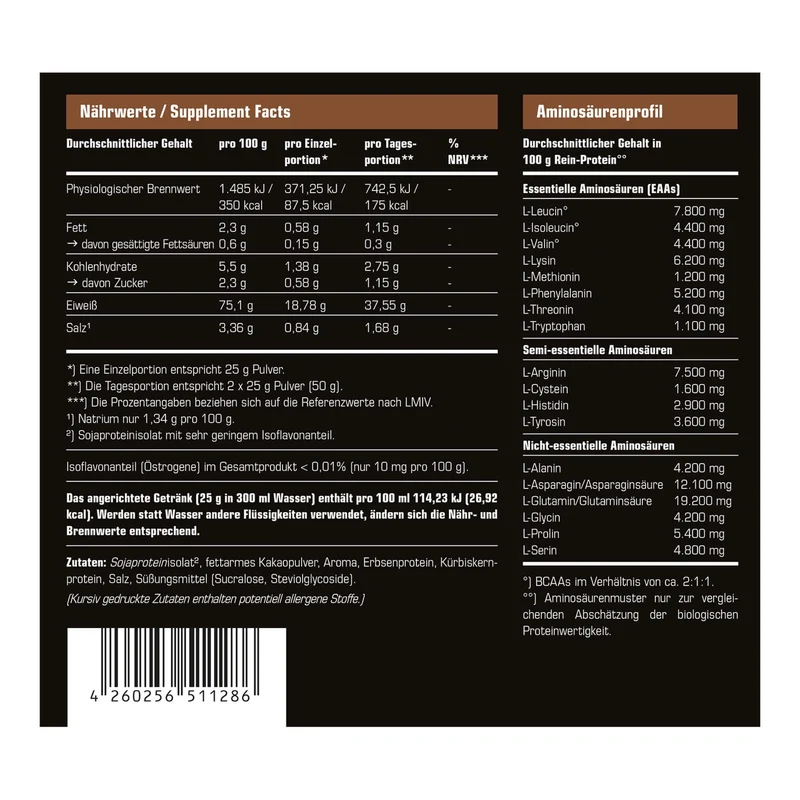 SRS Nutrition Vegan Protein (1900g)