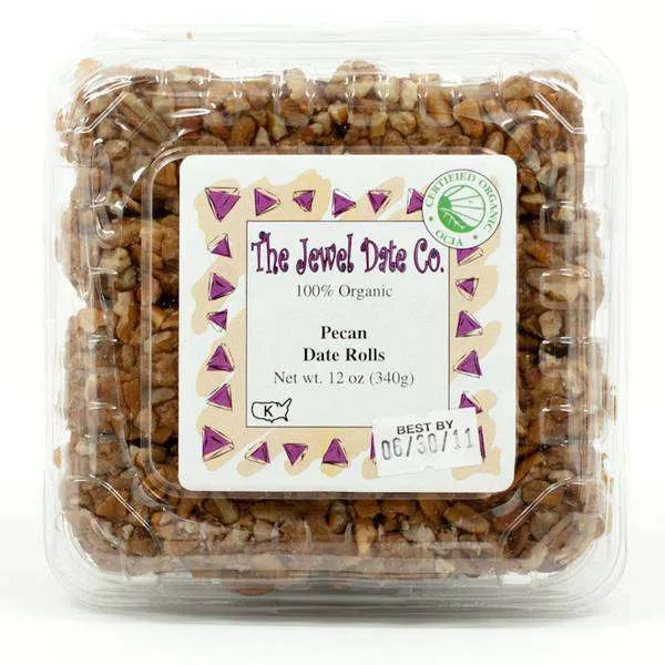 Date Pecan Rolls, Organic