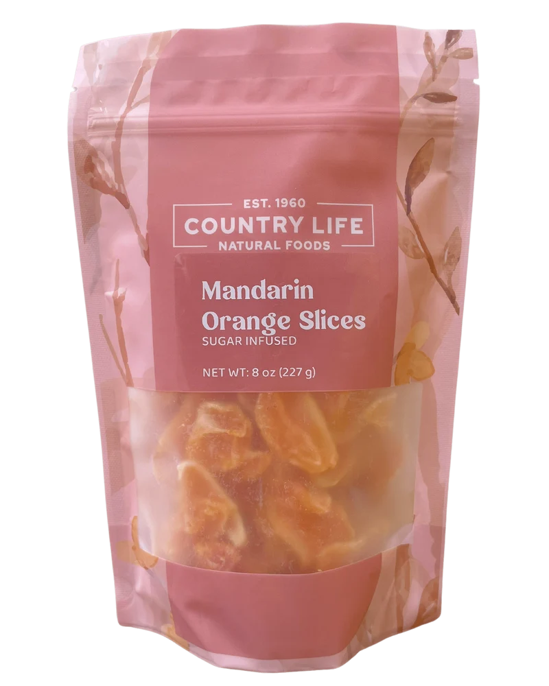 Mandarin Orange Slices, Dried, Infused