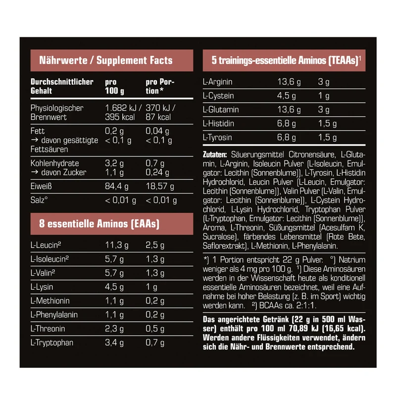 SRS Nutrition EAA Complete (440g)