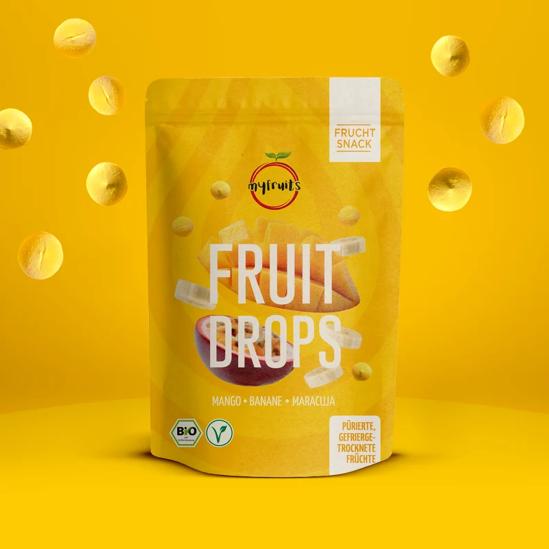 Bio Fruit Drops - Mango Banane Maracuja