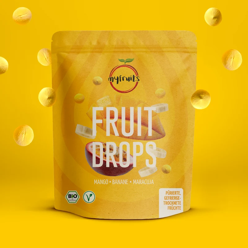 Bio Fruit Drops - Mango Banane Maracuja
