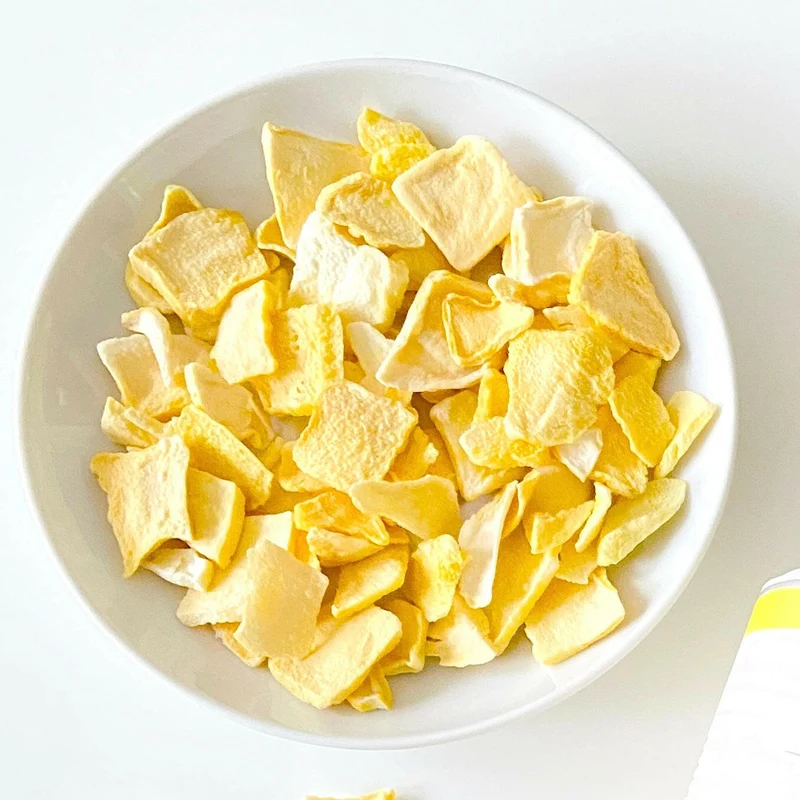 Gefriergetrocknete Bio Mangochips