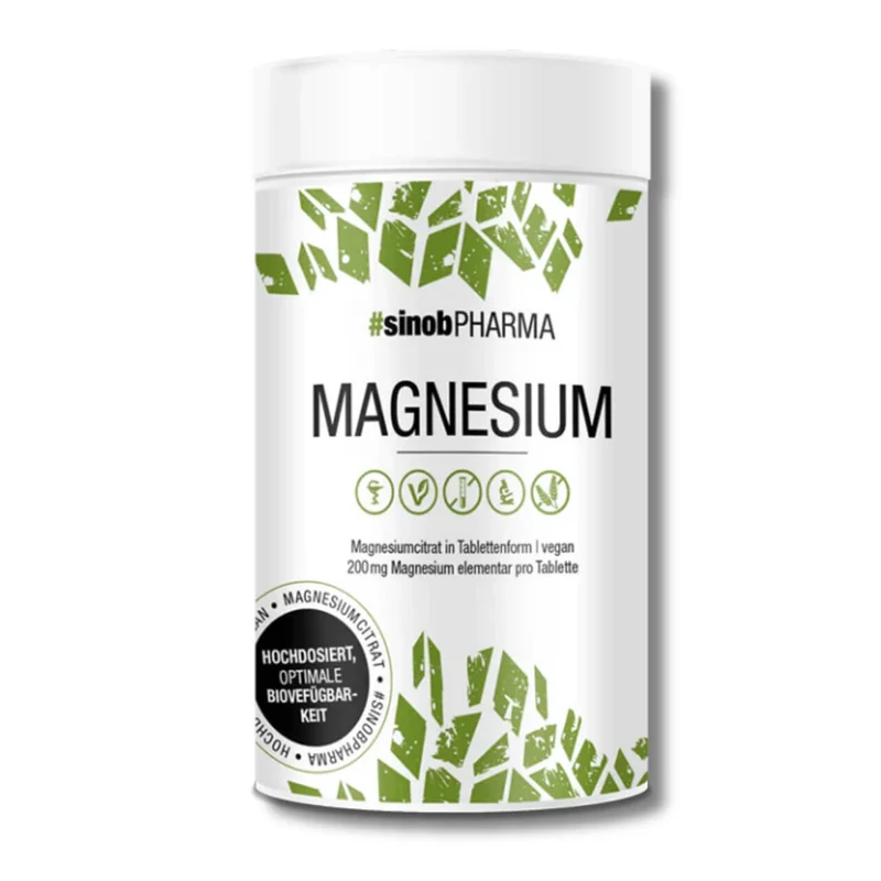 #Sinob Magnesium Citrat (120 Tabletten)