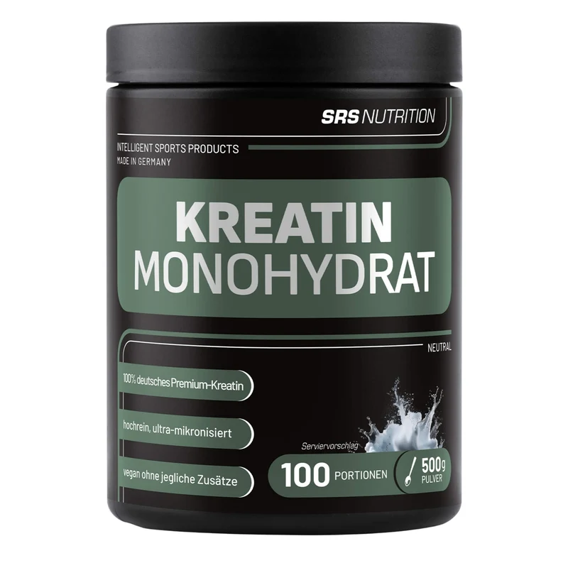 SRS Nutrition Kreatin Monohydrat (500g)