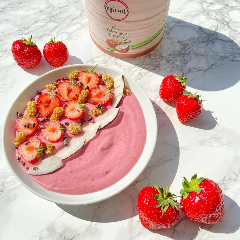 Kokosnuss Streifen, Bio, getrocknet