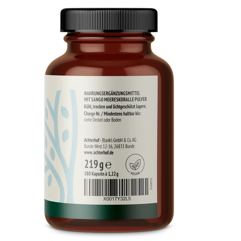 Calcium Magnesium Sango Meereskoralle Kapseln (180 Kapseln)