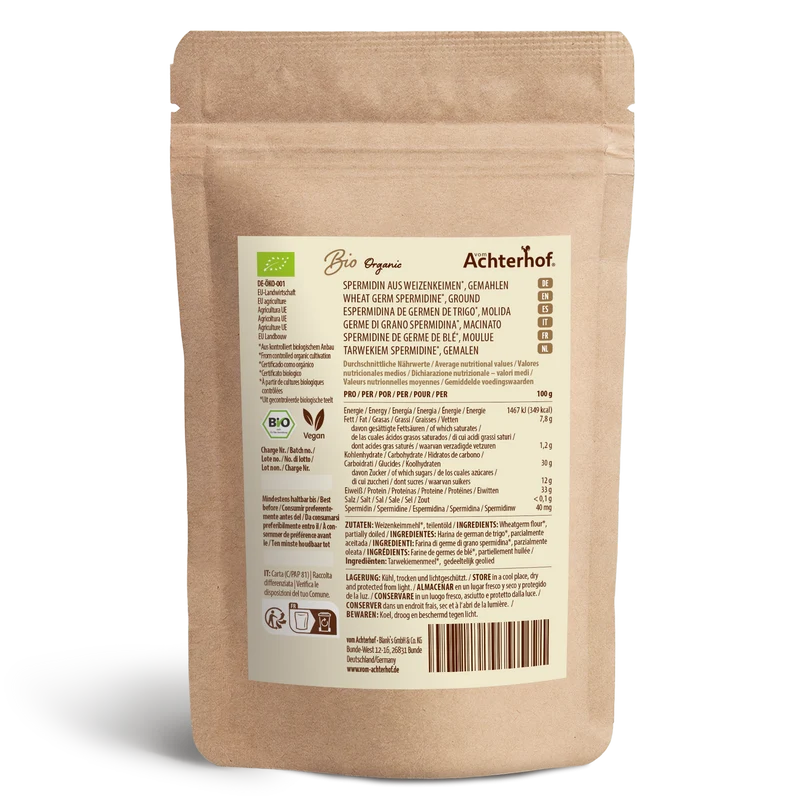 Spermidin aus Weizenkeimen Bio (250g)