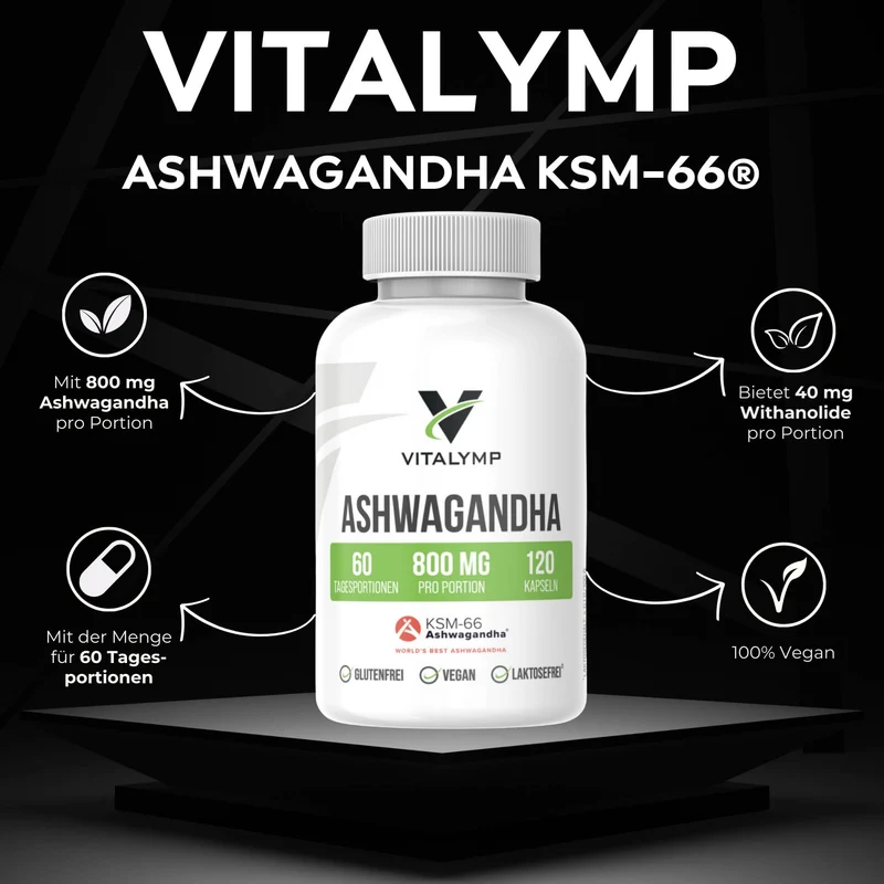 Vitalymp Ashwagandha (120 Kapseln)