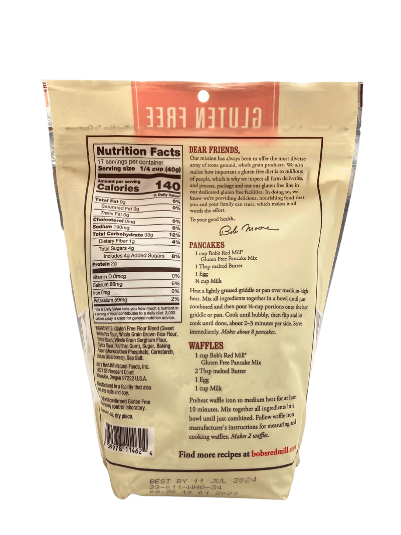 Pancake Mix, Gluten-Free, Bob's Red Mill