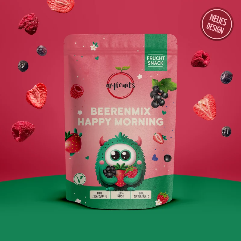 Gefriergetrockneter Beeren-Mix - Happy Morning