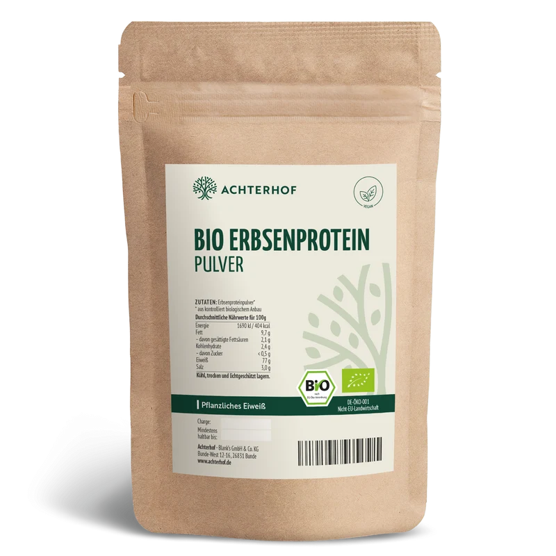 Bio Erbsenprotein Pulver (500g)